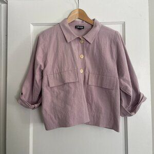 Ilana Kohn Mabel Crop Jacket - Lilac